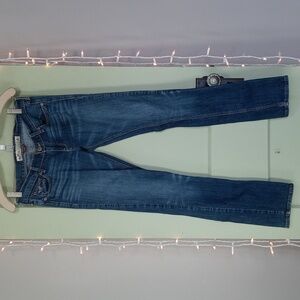 Women's Hollister stretch straight let size 3 / 25 blue jean